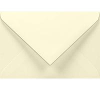 Netuno 50 buste per lettere piccole avorio formato C7 8,5 x 12 cm 100g Lessebo Smooth Ivory mini buste lettera avorio per soldi biglietti da visita biglietti d'auguri buste porta soldi small envelope