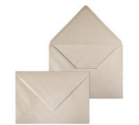 Netuno 50 buste per lettere sabbia perlato formato C5 16,2 x 22,9 cm 120g buste perlescenti a5 carta perlata elegante madreperla per inviti partecipazioni biglietti matrimonio compleanno Natale