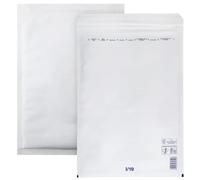 Netuno 50 buste spedizione imbottite bianche I/19 (320x 455 mm) buste spedizioni con bolle aria carta bianca buste per imballaggio con bolle buste pluriball grandi buste imbottite bubble