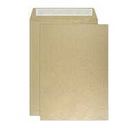 Netuno 500 buste a sacco marroni formato B5 17,6 x 25 cm 90g buste lettera commerciali grandi senza finestra con strip adesivo per spedizioni corrispondenza aziendale lettere documenti fatture