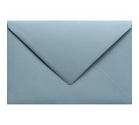 Netuno 500 buste da lettera blu polvere C5 16,2x22,9 cm festose e delicate | 120 gr Prisma Dusky Blue · carta martellata con struttura · per corrispondenza aziendale e lettere formali