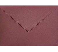 Netuno 500 buste da lettera colorate bordeaux formato C6 114 x 162 mm 120g Keaykolour Carmine buste lettera C6 carta riciclata buste colorate per partecipazioni matrimonio inviti biglietti