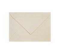 Netuno 500 buste lettera crema scuro formato B6 125 x 175 mm 120g Keaykolour Biscuit buste da lettera ecologiche carta riciclata buste colorate eleganti partecipazioni inviti battesimo compleanno