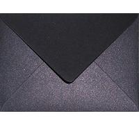 Netuno 500 buste lettera perlate nero-rame formato B6 125x 175 mm 120g Aster Metallic Black Cooper buste colorate eleganti perlescenti per biglietti auguri invito partecipazioni matrimonio compleanno