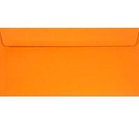 Netuno 500 buste lettere lunghe arancione formato DL 220x 110 mm 90 g Burano Arancio Trop buste da lettera arancio carta colorata buste americane decorative per inviti matrimonio compleanno