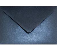 Netuno 500 buste perlate blu scuro perlato formato B6 125x 175 mm 120g Aster Metallic Queens Blue buste colorate eleganti carta perlescente per bigliett auguri partecipazioni invito