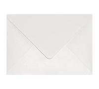 Netuno 500x busta lettera bianco perlato formato B6 125x 175 mm 120g Aster Metallic White buste da lettere bianche perlate perlescenti per invito partecipazioni matrimonio battesimo compleanno