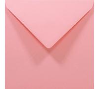 Netuno 50x busta quadrata colorata rosa 140 x 140 mm Rainbow 80g busta lettera decorativa per feste di compleanno matrimonio Natale biglietti inviti di nozze