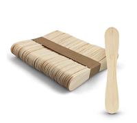 Netuno 60x bastoncini legno rotondi colori assortiti 9,4 cm bastoncini di legno bacchette di legno per lavoretti creativi fai da te bricolage decorazione addobbi spatole legno colore naturale