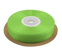 Netuno Nastro a fiocco, 12 mm x 32 m, colore verde, mela, nastro decorativo in organza, per decorazione fai da te, artigianato, matrimoni, feste, regali