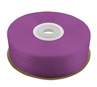 Netuno Nastro decorativo in organza per regali, 25 mm x 32 m, colore prugna, per decorazioni fai da te, artigianato, matrimoni, feste, regali