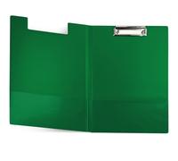 Netuno Raccoglitore Portablocco A4 Con Clip, Verde Chiaro, Coperchio, Morsetto in Metallo, Piastra Rigida, in Plastica, per Scrivere