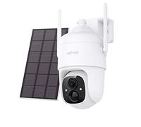 NETVUE Telecamera Wifi Esterno Senza Fili (Bianco)