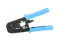 Network Cable Crimp Pliers CAT5 Ratchet Crimper RJ Connector Crimping Tool for 8P 6P 4P