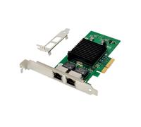 Network Card PCIe x1 Intel - 82576 Dual- RJ45 - Warranty: 300M