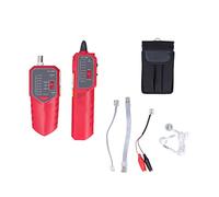 Network Line Finder Tester Cavo POE con Sensibilità Regolabile, Anti Interferenza, con Auricolare e Rilevatore - Strumento Preciso per Fibra Ottica Cavo Modem Prolunga, Uso