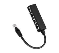 Network Splitter - Male To Female Small Adapter For TV Laptop Computer