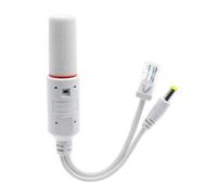 Networking PoE 48V a 12V Splitter Adapter Kit 10/100Mbps per telefoni Voip