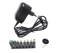 Netzteil 12 V 3 A AC/DC Adapter 3 V 4,5 V 5 V 6 V 7,5 V 9 V 12 V 1 A mit 5,5 x 2,1 mm Stecker mit 8 DC Steckern - For CCTV Kameras, DVRs, NVR Systeme - Überlastschutz, breiter 10 240 V Eingang 9]