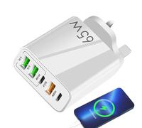 Netzteil,4-fach USB-Ladestation Für Elektronikgeräte - Tragbares Ladegerät Für Laptop Kopfhörer Smartwatch Smartphone Computer Und Elektronikgeräte