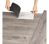 NEU.HOLZ Pavimento Adesivo Piastrelle in PVC (7 listoni = 0,975 m²) Pavimento Vinilico Fai da Te Pavimentazione Autoadesiva Rivestimento per Spazi Interni - Rovere 'Grey Alaska'