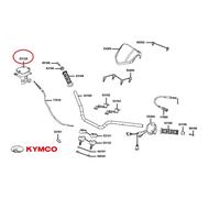 NEU OEM KYMCO COMANDO ACCELERATORE MXU 250 300 400