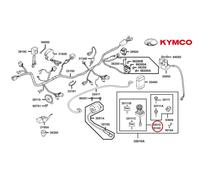 NEU OEM KYMCO SET CHIAVE MAXXER 450 / MXU 300 / MXU 400 / MXU 465