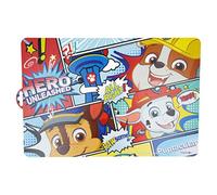 NEU Tovaglietta da colorare, tappetino per impastare e mangiare, 1 pezzo, Multicolore, Rettangolare, Paw Patrol Boys