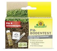 Neudorff Test del pH del suolo: per determinare facilmente e rapidamente il pH dei terreni coltivati e il fabbisogno di calcare, 1 set, multicolore