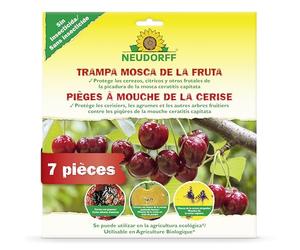 NEUDORFF - Trappola per mosche di ciliegia, verde, 0,1 x 2,7 x 2,85 cm