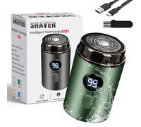 Neuester Tragbarer Elektrischer Mini-Rasierer, Mini Portable Electric Shaver, Travel Razor, Smooth Shave, Ipx7 Waterproof, Type-C Charging, Strong Power, TravelAccompanying (Avocado)
