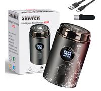 Neuester Tragbarer Elektrischer Mini-Rasierer, Mini Portable Electric Shaver, Travel Razor, Smooth Shave, Ipx7 Waterproof, Type-C Charging, Strong Power, TravelAccompanying (Starry Gray)