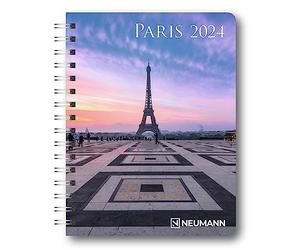 NEUMANN - Agenda Settimanale Diary 2024, 16,5x21,6 cm, PARIS
