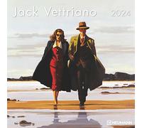 NEUMANN - Calendario 2024 da muro JACK VETTRIANO, 12 mesi, 30x30 cm