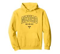 Neuro Infermiera Trauma ICU Infermiera Neurologia Infermiera Neuroscienze Felpa con Cappuccio