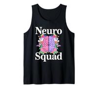 Neuro Squad Floral Brain Neurologia Neuro Nurse Team Canotta