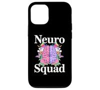 Neuro Squad Floral Brain Neurologia Neuro Nurse Team Custodia per iPhone 12/12 Pro