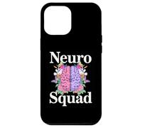 Neuro Squad Floral Brain Neurologia Neuro Nurse Team Custodia per iPhone 12 Pro Max