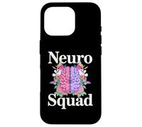 Neuro Squad Floral Brain Neurologia Neuro Nurse Team Custodia per iPhone 16 Pro