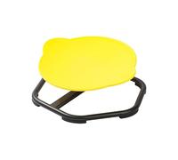 Neuro Wiz Planet Sensory - Sedia girevole per bambini, seduta girevole a 360°, per autismo, ADHD, SPD, movimento calmante per concentrazione, coordinazione e seduta attiva, età 3+ (giallo)