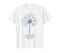 Neurobiologia Cellula neuronale Cervello Scienza Struttura neurale Maglietta