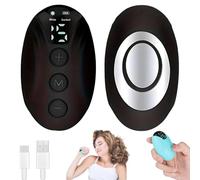 Neurocontrol Dispositivo para Ansia,Dispositivo di Aiuto per Il Sonno,Dispositivo Portatile per Il Rilassamento,Dispositivo di Aiuto per Il Sonno Naturale per Migliorare L'Ansia Del Sonno (Nero)