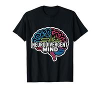 Neurodivergent ADHD Brain Focus Humor Divertente Regalo Outfit Maglietta