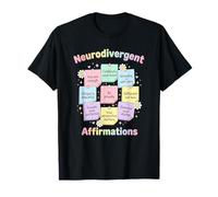 Neurodivergent Affirmations Autism Awareness Maglietta
