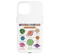 Neurodivergent Planet Space Lover Toddler School Pre-K Custodia per iPhone 15