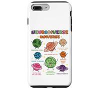 Neurodivergent Planet Space Lover Toddler School Pre-K Custodia per iPhone 7 Plus/8 Plus