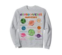 Neurodivergent Planet Space Lover Toddler School Pre-K Felpa