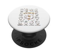 Neurodiversità Oca Neurodivergente Dislessia Autismo Awarenes PopSockets PopGrip Adesivo