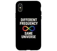 Neurodiversity Neurodivergent ADHD ASD Rainbow Infinity Custodia per iPhone X/XS