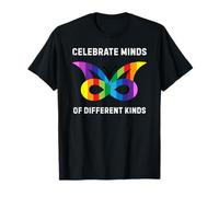 Neurodiversity Neurodivergent ADHD Autism ASD Awareness Maglietta